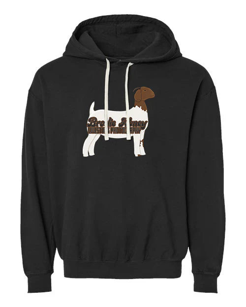 Lightweight Fleece Hooded Sweatshirt