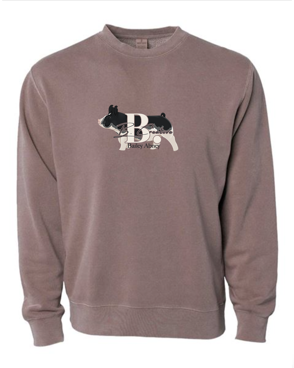B. Creative Hog Crewneck