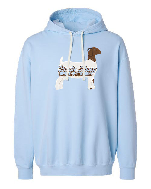 Lightweight Fleece Hooded Sweatshirt