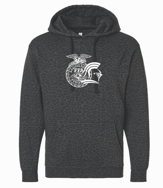 Black Leopard Hoodie