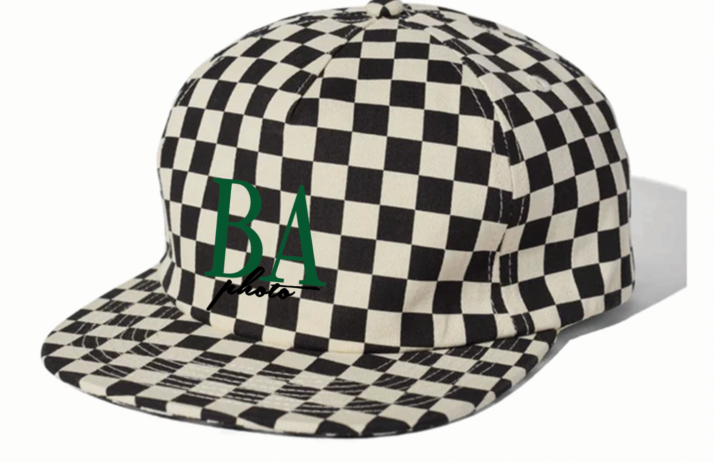 Checkered Trucker Hat