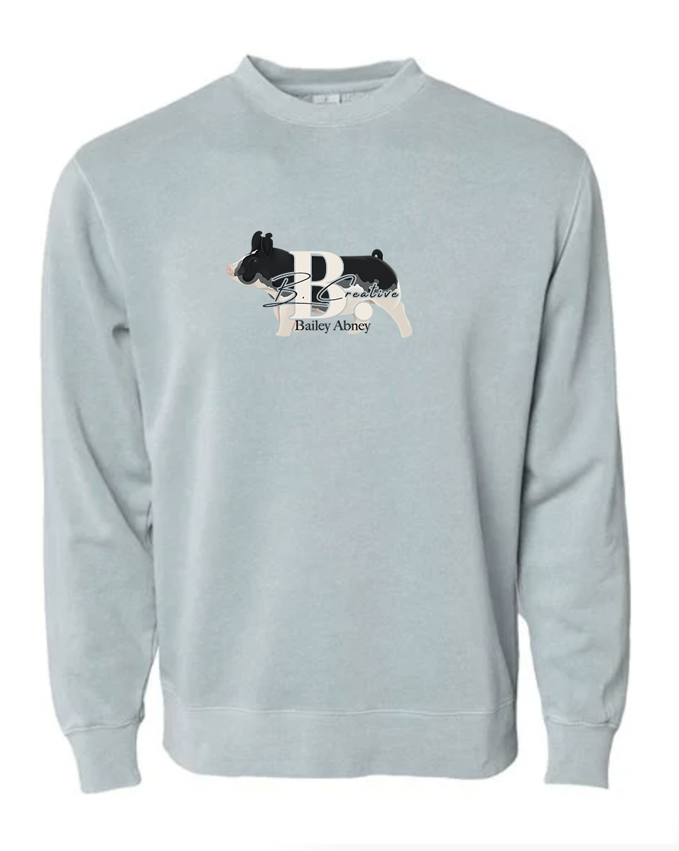 B. Creative Hog Crewneck